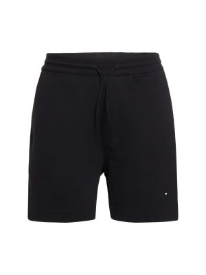 Shorts en coton Y-3 noir