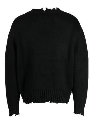 Sweter z przetarciami C2h4