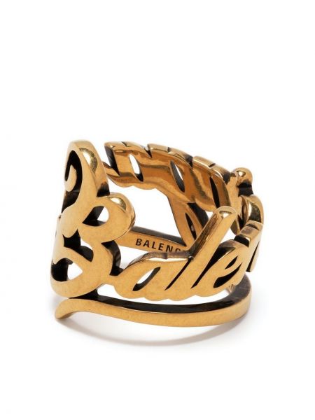 Prstan Balenciaga zlata