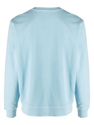 Sweatshirt aus baumwoll Zanone blau