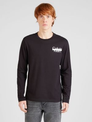 Marškinėliai ilgomis rankovėmis Calvin Klein