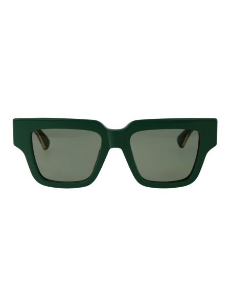 Oversize sonnenbrille Bottega Veneta grün