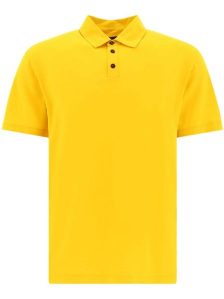 Poloshirt med korte ærmer Roberto Collina gul