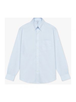 Camisa con botones de algodón de plumas Brooks Brothers