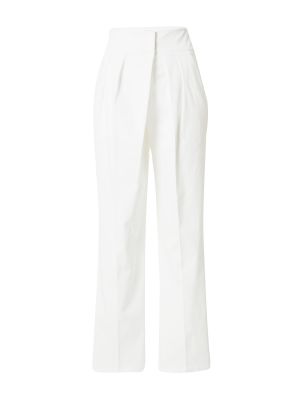 Pantaloni Florence By Mills Exclusive For About You alb