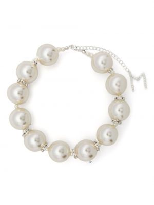 Křišťálový náhrdelník s perlami Magda Butrym