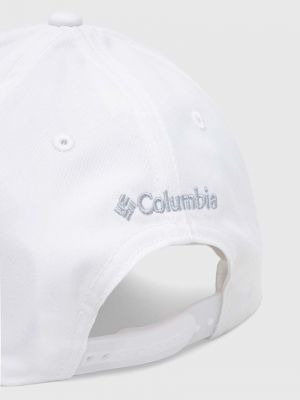 Czapka z daszkiem Columbia biała