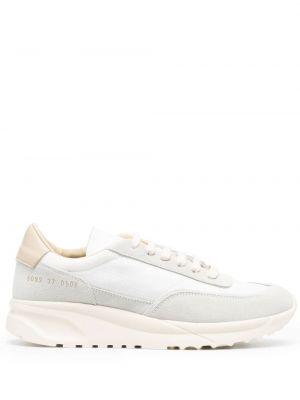 Blonder snøring sneakers Common Projects hvit