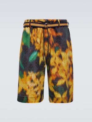 Bermuda kratke hlače s printom Dries Van Noten