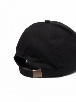 Medvilninis kepurė su snapeliu Mackintosh juoda
