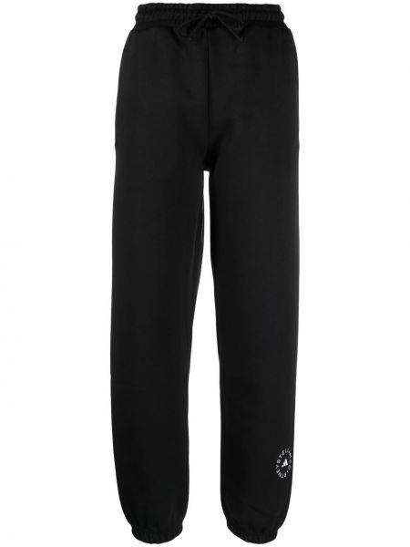 Pantaloni tuta con motivo a stelle Adidas By Stella Mccartney nero