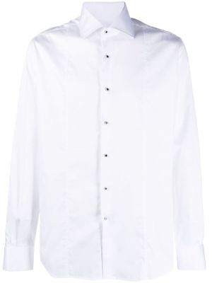 Bavlnená košeľa Karl Lagerfeld biela