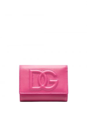 Pénztárca Dolce & Gabbana rózsaszín