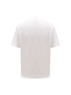 Koszulka z okrągłym dekoltem Berluti biała