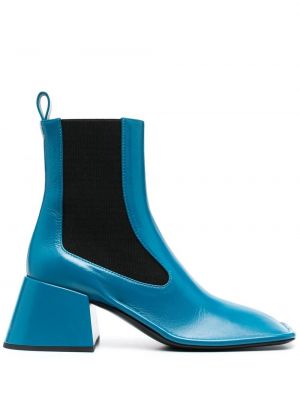 Ankle boots Jil Sander niebieskie