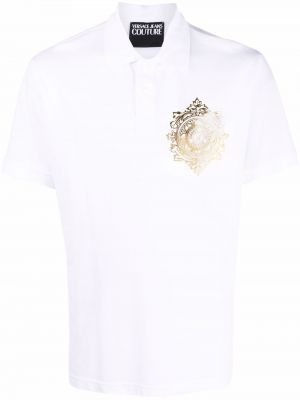 Polo Versace Jeans Couture blanco