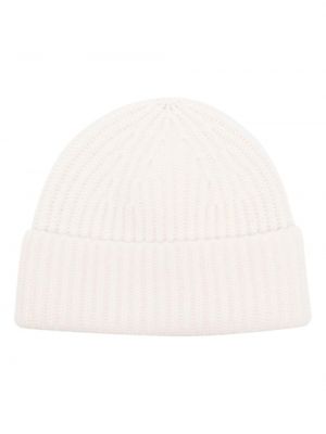 Кашмирена шапка Lisa Yang бяло