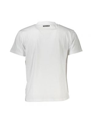Koszulka z krótkim rękawem Cavalli Class biała
