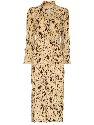 Leopard trykt dress Lvir