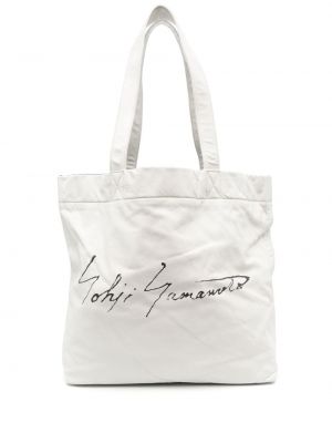 Shopper handtasche mit print Yohji Yamamoto