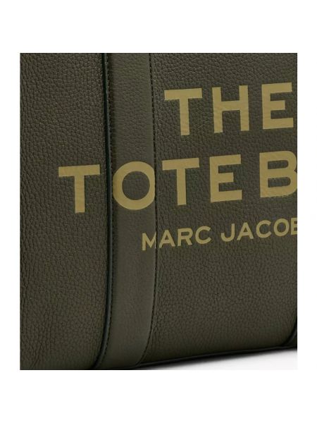 Shopperka skórzana Marc Jacobs zielona
