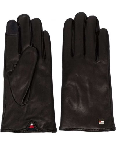 Кожаные перчатки Tommy Hilfiger