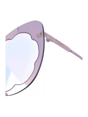 Okulary przeciwsłoneczne Salvatore Ferragamo fioletowe