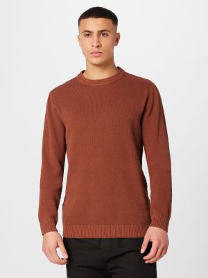 Пуловер Burton Menswear London кафяво