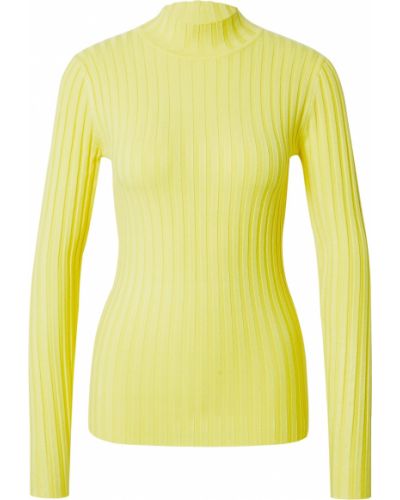 Пуловер Mbym жълто