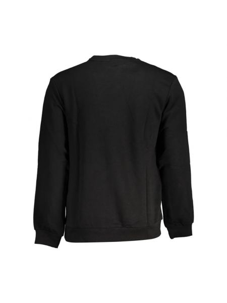 Jersey con bordado de algodón de tela jersey Fila negro