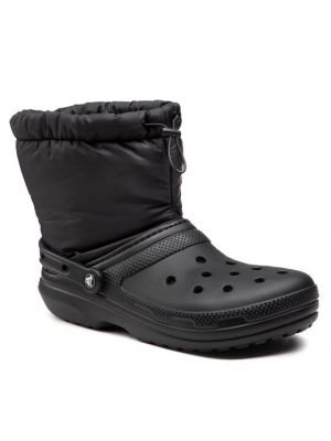Μπότες Crocs μαύρο