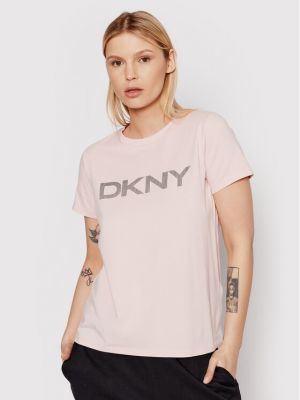 Αθλητική μπλούζα Dkny Sport ροζ