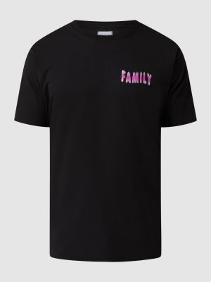 Koszulka z nadrukiem Family First Milano czarna