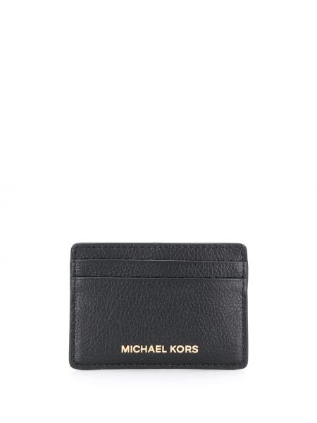 Portefeuille à imprimé à imprimé Michael Michael Kors noir