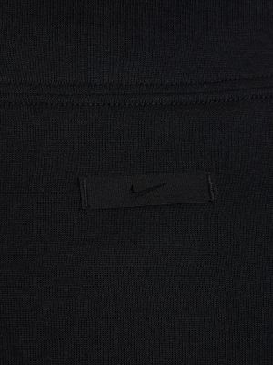Fleece rollkragenpullover Nike schwarz
