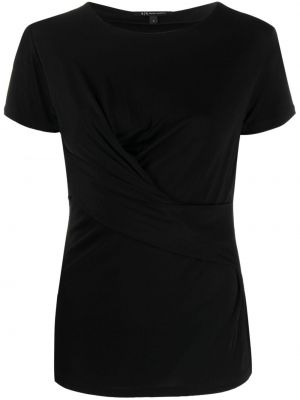 T-shirt mit rundem ausschnitt Armani Exchange schwarz