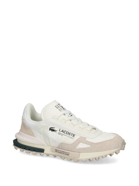 Sneaker mit print Lacoste weiß