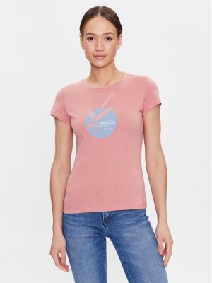 T-shirt Mustang rosa