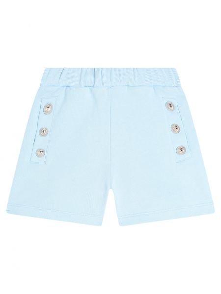 Trøje bomuld shorts for piger Balmain Kids blå