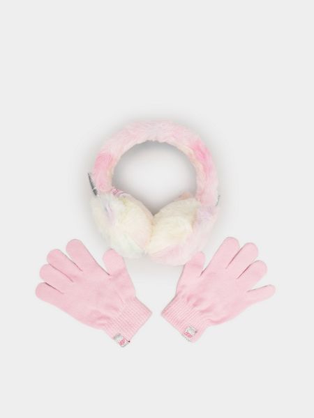 Перчатки Skechers розовые