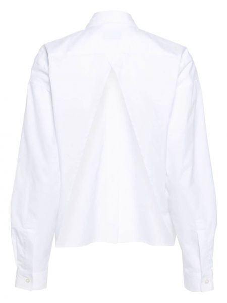Koszula bawełniana Laneus biała