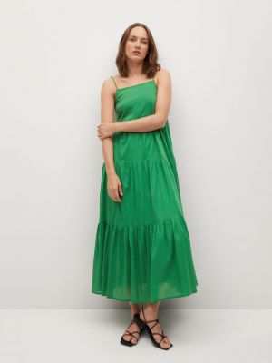 Šaty Mango zelená