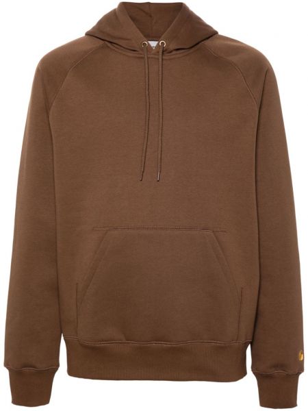 Hoodie Carhartt Wip kahverengi