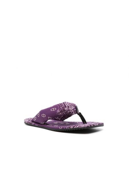 Sandalias con estampado The Attico violeta