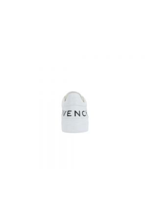 Calzado de cuero con estampado Givenchy blanco