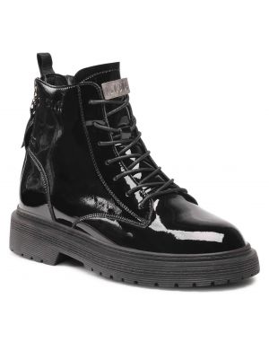 Členkové topánky Goe čierna