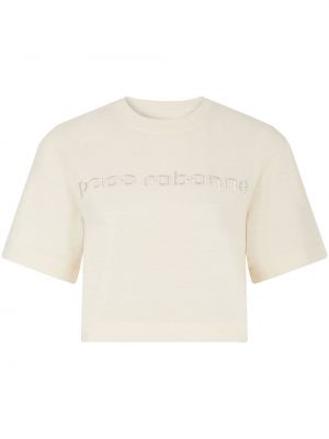 T-shirt brodé Rabanne