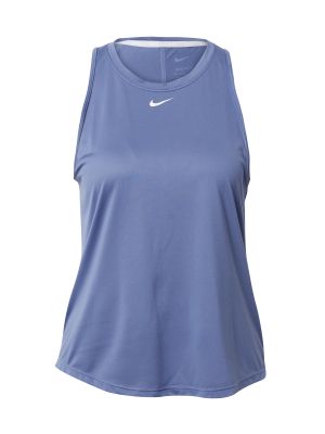 Pletený priliehavý top bez rukávov Nike - biela