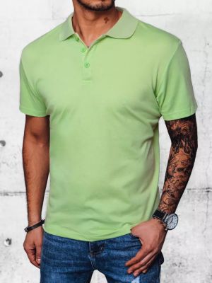 Поло тениска Dstreet зелено