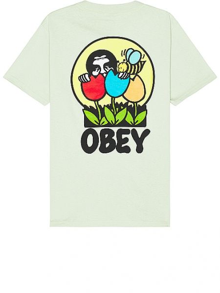 Camiseta Obey verde